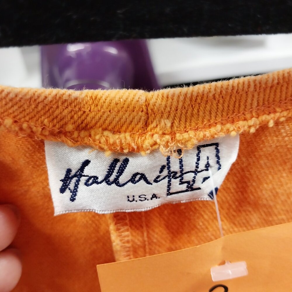 3402 Size Medium Hallain La Jumper with Plastic Buckles in Orange - Picture 6 of 6